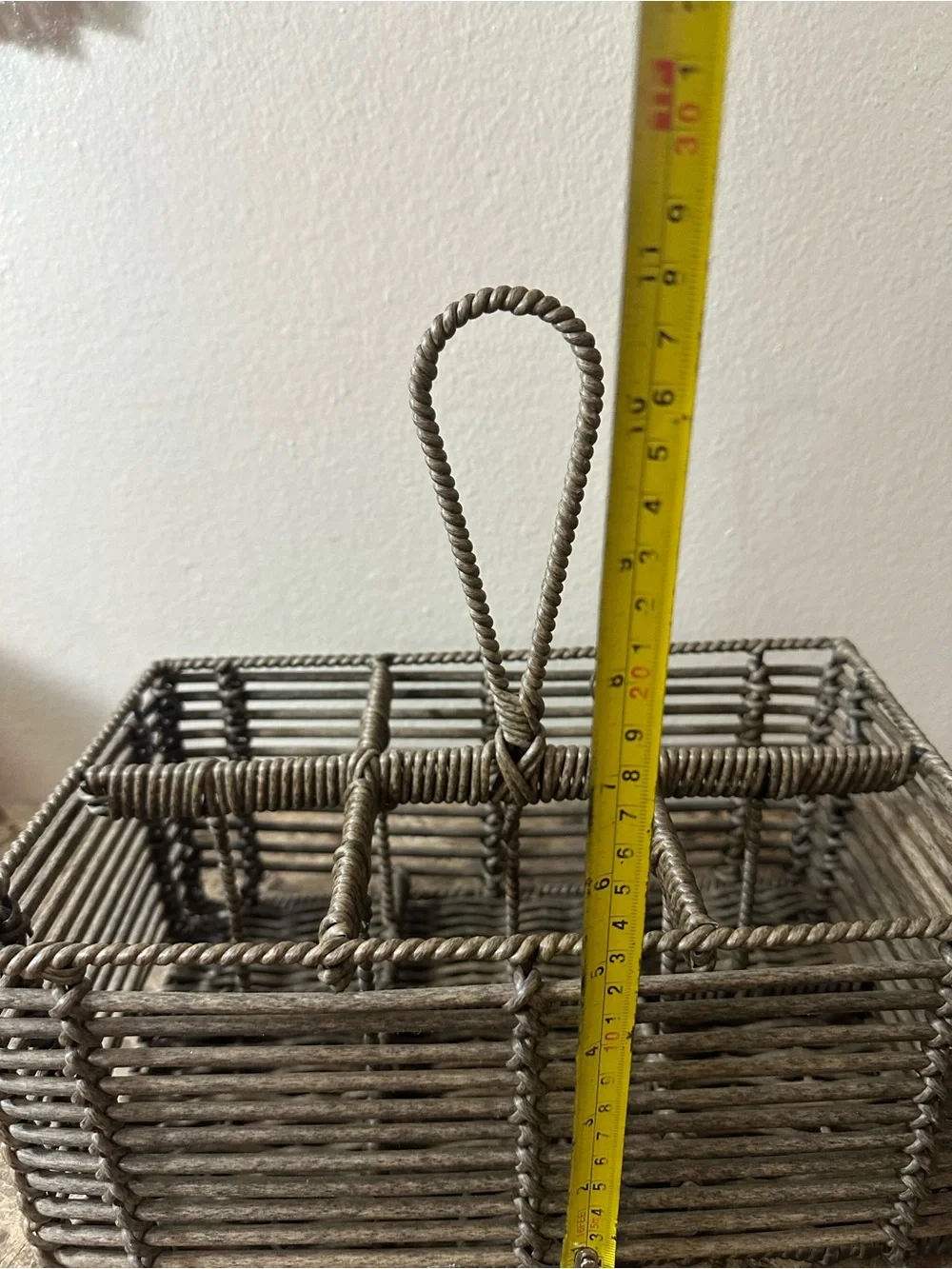 Woven Rectangular Serving Caddy
